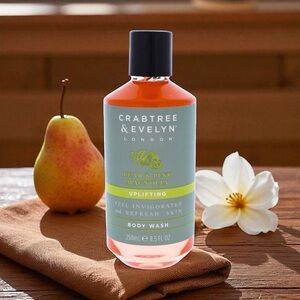 Crabtree & Evelyn PEAR & PINK MAGNOLIA Body Wash, 8.5 fl. oz/250 mL